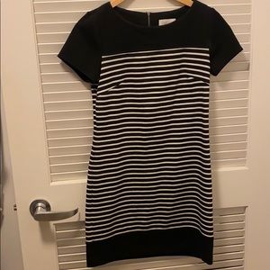Black and White Stripe Dress
